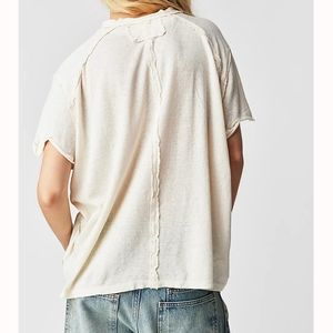 Care FP Linen Blend BF Tee